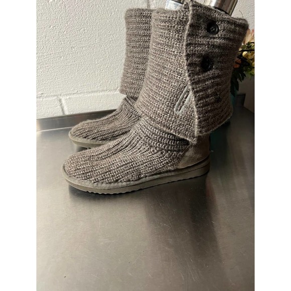 UGG Shoes - Ugg Australia Classic Cardy Gray Boots